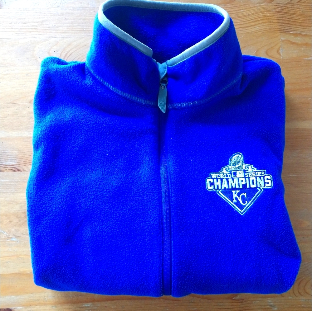 Kansas City Royals Women's Fleece Zip Up Jacket